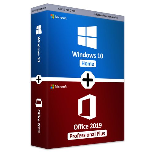 Csomag (Windows 10 Home + Office 2019 Professional Plus)
